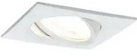 Paulmann Einbauleuchten Set Nova eckig schwenkbar LED 1x6,5W 2700K 230V GU10...