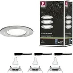 Paulmann LED Einbauleuchte Nova Basisset starr - Grau