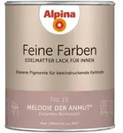 Alpina Feine Farben LackMelodie der Anmutdezentes ros&eacute;violett 750 ml - Lila