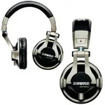 Shure SRH750DJ, ohraufliegend, 5 - 30000 Hz, 106 dB, verkabelt, 3m, 227g - Schwarz