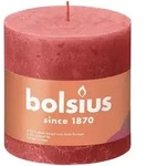 Bolsius rustikale Stumpenkerze 100 100 rosa - Rosa