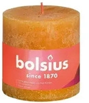 Bolsius Rustik Shine, Zylinder, Gelb, 62 h, 1 St&uuml;ck(e) - Gelb