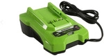 Greenworks Tools 40V Akku Laubbl&auml;ser / Laubsauger GD40BV inkl. zwei 2Ah Akkus und