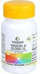WARNKE Vitalstoffe Vitamin A 10.000 I.E. Tabletten, 100 St. Tabletten