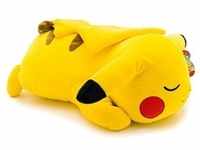 Pokemon Plüschfigur - schlafender Pikachu (45cm) Kuscheltier Stofftier...