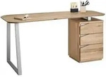 Schreibtisch Asteiche furniert Wildeiche massiv