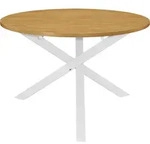 vidaXL Esstisch Wei&szlig; 120x75 cm MDF - Wei&szlig;