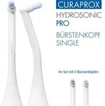 Hydrosonic SINGLE Aufsteckb&uuml;rsten, 2x B&uuml;rstenkopf, optimale Reinigung zwischen