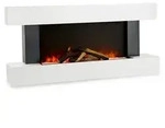 Klarstein Deko Kamin mit LED-Flammen, Elektro Kamin mit Heizung, 2000W...