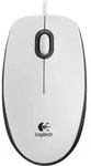 Logitech Mouse M100 Maus Beidh&auml;ndig USB Typ-A Optisch 1000 DPI - Wei&szlig;