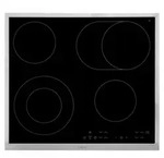 AEG HK634060XB, Schwarz, Integriert, 60 cm, Keramik, Glaskeramik, 4 Zone(n) - Schwarz