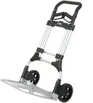STIER Sackkarre Premium klappbar, Aluminium Transportkarre, Belastbarkeit bis 200kg,