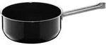 WMF Stielkasserolle Fusiontec Compact Black 18 cm ohne Deckel - Silber/Schwarz