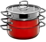 WMF 05.1562.5290, Rot, Edelstahl, Edelstahl, Keine Beschichtung, Edelstahl,