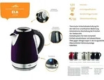 Wasserkocher ETA Ela Edstahl Artikel Nr.: ETA859890040 Wasserkocher 1,7 l,