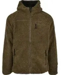 Brandit Teddyfleece Worker Jacket olive, XXL - Braun - XXL