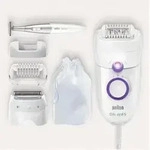 Braun Epilierer Silk-epil 5 5-825 Power - Wei&szlig;/Violett