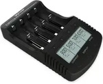 Xcell BC-X4000 Ladeger&auml;t, f&Atilde;1/4r bis zu 4 Akkus, inkl. 4 Akku(s) mit 2100mAh