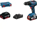 Bosch Professional Akku-Bohrschrauber GSR 18V-55, in L-BOXX 136, mit 2 x Li-Ion-Akku