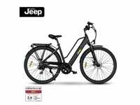 Jeep Trekking E-Bike TLR 7010, 28', Shimano Tourney 7-Gang Kettenschaltung, black