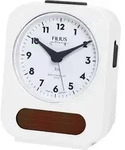 Filius 0543-0 Solar-Funkwecker - Wei&szlig;