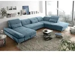 Funktionale Couch "Melfi" Sofa Schlafcouch Bettsofa Schlafsofa Sofabett