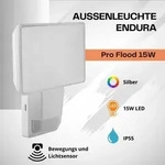 LEDVANCE ENDURA PRO FLOOD, Wei&szlig;, IP55, Polycarbonat (PC), II, IK05, 15 W - Wei&szlig;