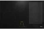 Miele KM 7414 FX, Schwarz, Integriert, 75 cm, Zonen-Induktionskochfeld, Glaskeramik,