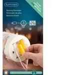 Kaemingk Lumineo Batterieadapter 3 x AA 4.5 Volt - Wei&szlig;