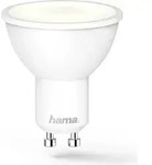 Hama WLAN-LED-Lampe GU10, 5,5W, dimmbar, Refl., f&uuml;r Sprach-/App-Steuer