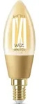 WiZ Filament-Lampe in Kerzenform, Bernstein 25 W C35 E14, Intelligentes Leuchtmittel,