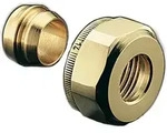 Oventrop OV Klemmringverschraubung Ofix CEP 2-fach, f AG 3/4Z Eurokonus 15mm