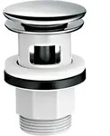Hansgrohe Ablaufgarnitur Push-Open KS G 1 1/4 - Silber