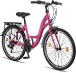 Licorne Bike Stella Premium City Bike 20,24,26 und 28 Zoll Fahrrad f&uuml;r M&auml;dchen