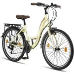 Licorne Bike Stella Premium City Bike 20,24,26 und 28 Zoll Fahrrad f&uuml;r M&auml;dchen