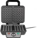 Camry CR 3046 Waffeleisen 2 Waffel(n) Schwarz 1000 W - Silber