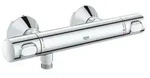 GROHE Precision Flow, Chrom, Wand, 1/2, Boden - Silber