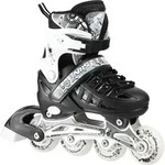 Nils Extreme NH10905 4in1 Inline-Skates Gr&ouml;&szlig;e: 35-38 - Schwarz - 35-38