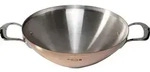 De Buyer Prima Matera Wok Kupfer/Edels. mit 2 Griffen ind. - Braun