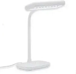 LED Schreibtischlampe Tageslicht dreh-& schwenkbar 8.5W 6500K Wei&szlig; Briloner - Wei&szlig;