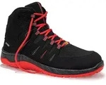 Sicherheitsschn&uuml;rstiefel MADDOX black-red Mid ESD S3, Gr. 38 - Schwarz - 38