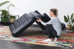 5-in-1 Luftsofa Multi-MaxTM 188 x 152 x 64 cm - Schwarz
