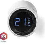 NEDIS Heizk&ouml;rpersteuerung Zigbee LCD-Anzeige Andr/IOS 2xAA ws ZBHTR10WT - Wei&szlig;