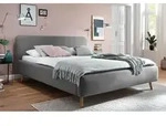 Doppelbett Tony 180x200cm mit Stauraum - grau - Grau
