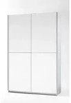 Schwebet&uuml;renschrank Fast wei&szlig; Garderobenschrank - Wei&szlig;