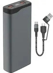 4smarts Powerbank VoltHub Pro 20000mAh QuickCharge PD gunmetal - Schwarz