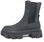 ONLY Onltola Chunky Boots Damen Stiefel in Schwarz, Gr&ouml;&szlig;e 37 - Schwarz - 37