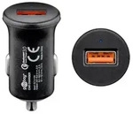 Quick Charge USB Auto Schnellladeger&auml;t - Schwarz