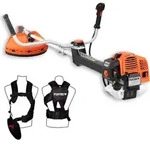 FUXTEC Profi Benzin Motorsense FX-PS162 - 62ccm | 8,6kg | mit Faden + Messer | mit