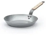 de Buyer 5710.24, Rund, Allzweckpfanne, Satinierter Stahl, Frankreich, 24 cm, 437 mm